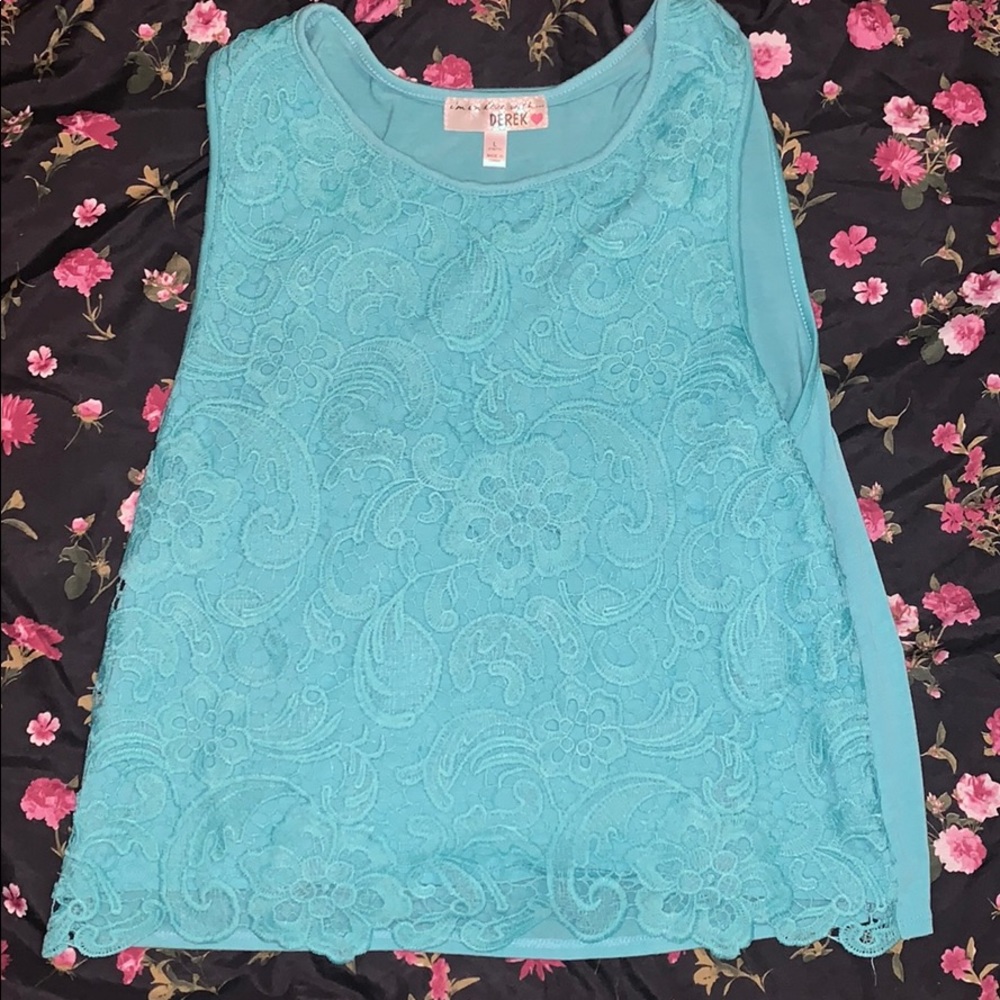 Embroidered Blouse/ Size Large